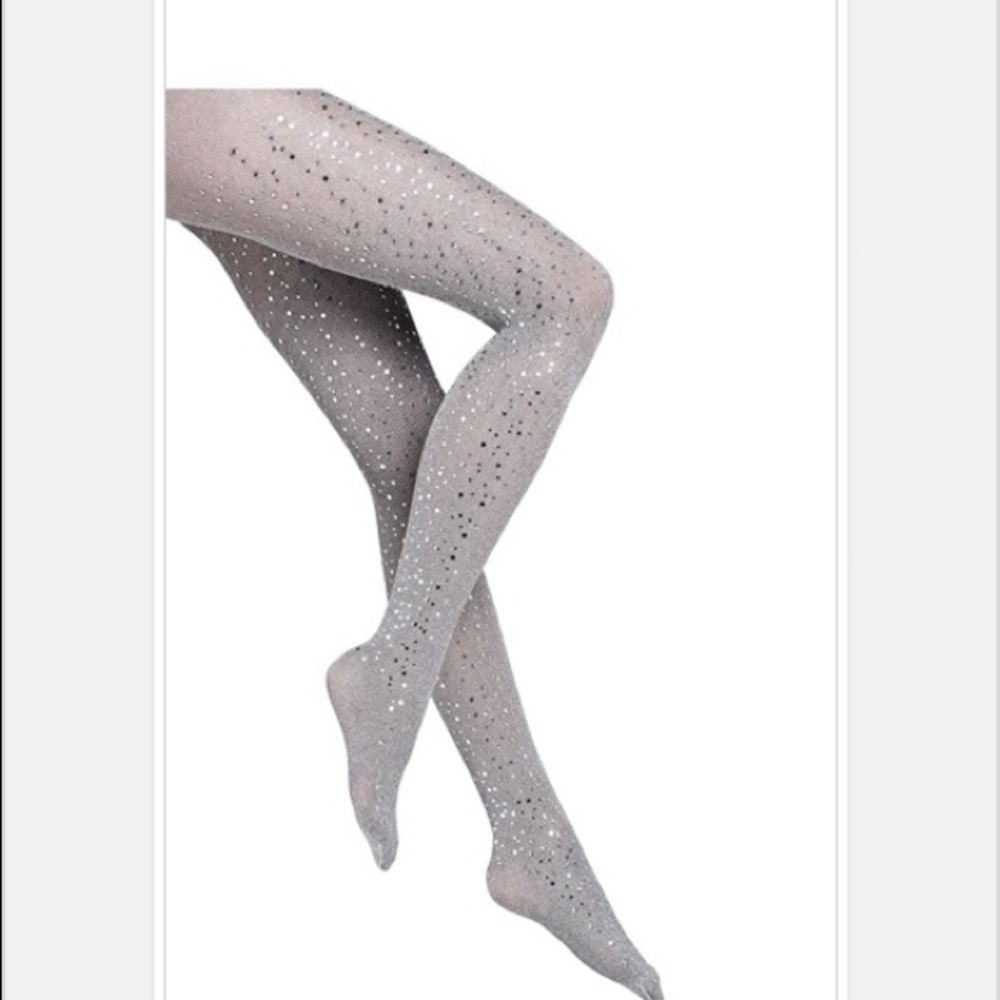New WOLFORD Kathrin tights - Spectacularly Silver!